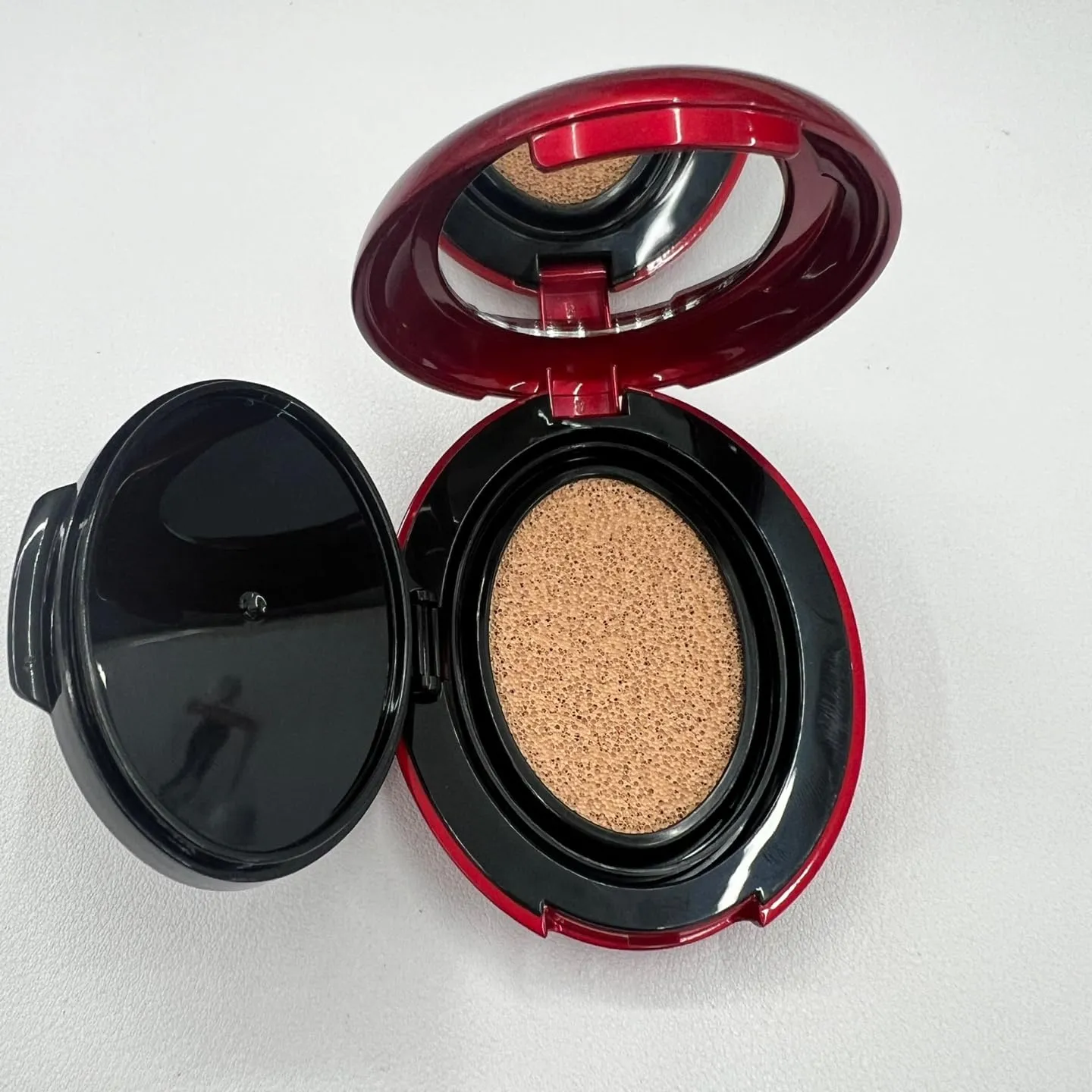 [*Mini Size*] TIRTIR Mask Fit Red Cushion Foundation | Full coverage, Weightless, Skin fit, Satin Glow Finish, Korean Makeup Cushion Foundation (#21N Ivory, 0.15 Fl Oz)