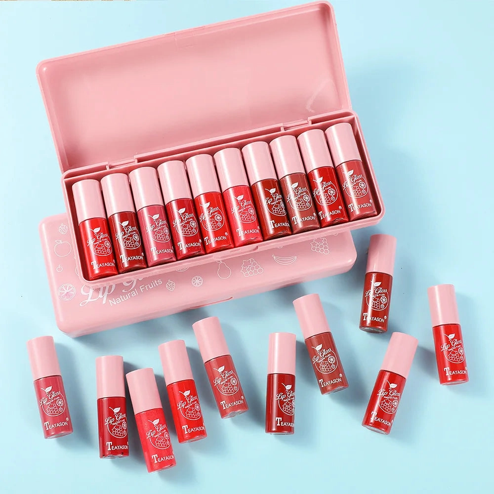 Mini 10-Color Lip Gloss Set