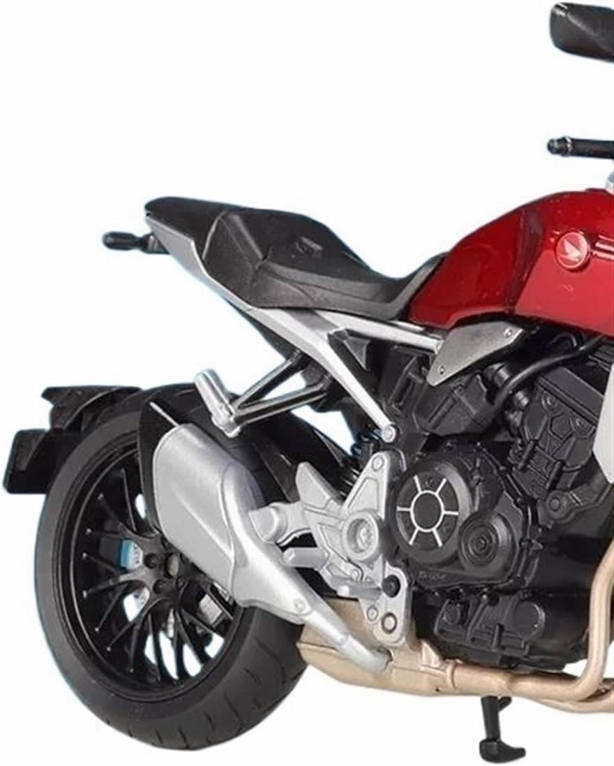 Mini Simulation Motorcycle Toys 1:12 for Honda CB1000 R Model Car Simulation Alloy Metal Toy Motorcycle Children's Toy Adult for Boys(Red)