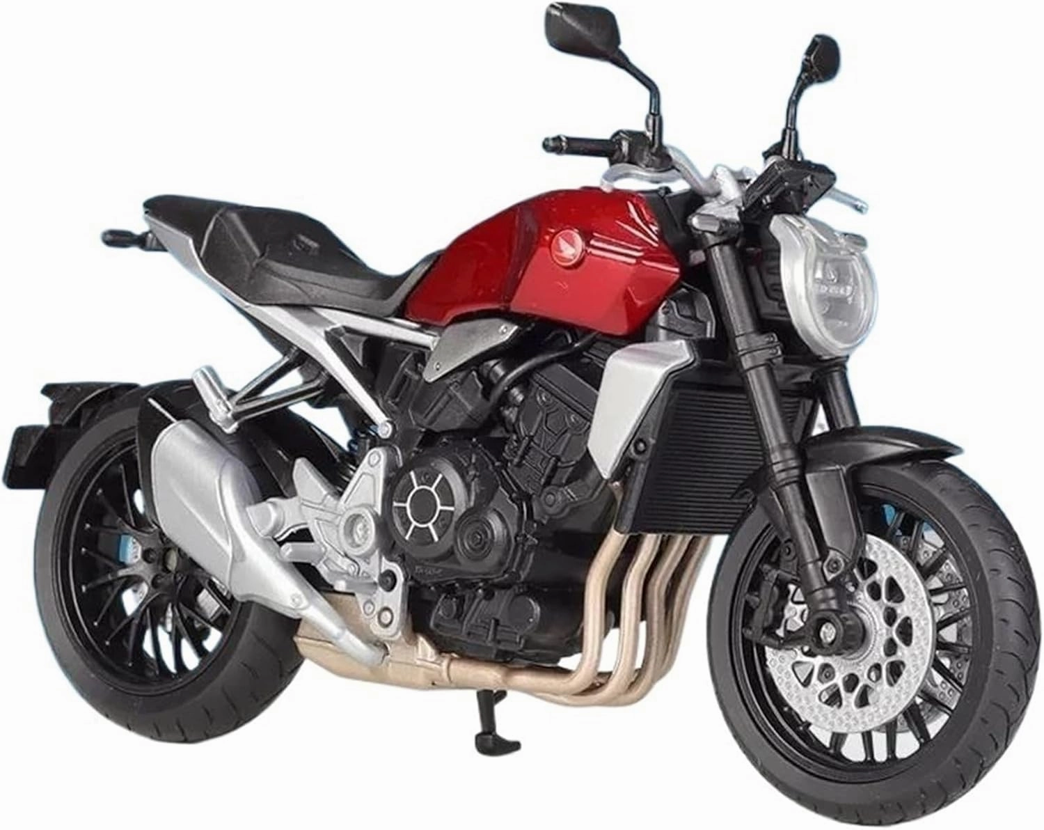 Mini Simulation Motorcycle Toys 1:12 for Honda CB1000 R Model Car Simulation Alloy Metal Toy Motorcycle Children's Toy Adult for Boys(Red)