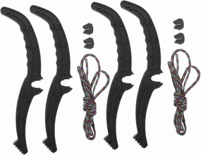 Mipcase 2sets Sleds Brake Handle Plastic Skiing Brake Levers for Outdoor Safety Essential Board Handle Accessories for Enhanced Ski