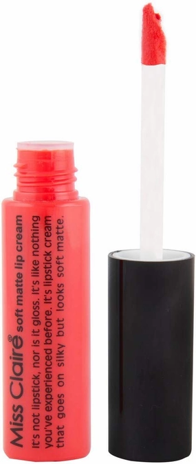 Miss Claire Soft Matte Lip Cream, 27 Orange, 6 g
