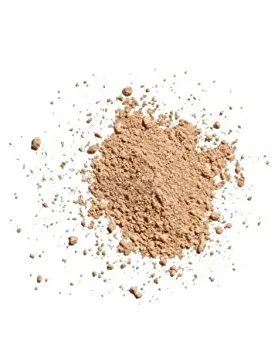 MODE Natural Skin Mineral Powder Foundation Medium Cool - Shade 215 - Breathable Full Coverage Loose Makeup, Smooth Flawless Matte Finish, Nourishing Cocoa Skincare, Vegan