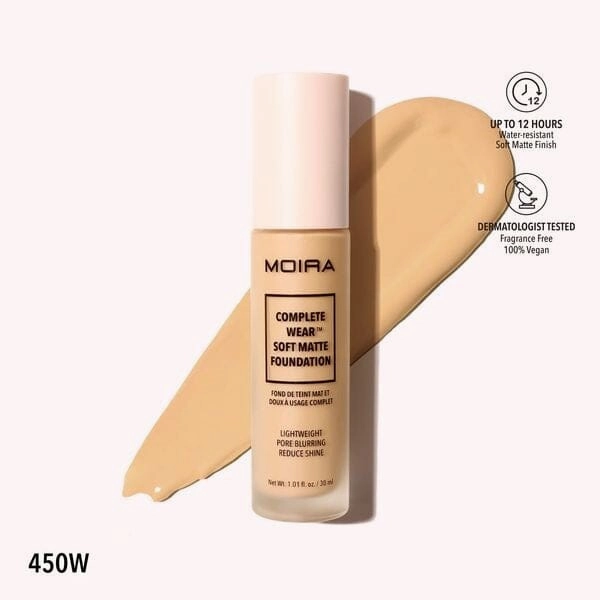 Moira Complete Wear Soft Matte Foundation