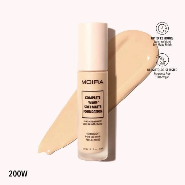 Moira Complete Wear Soft Matte Foundation