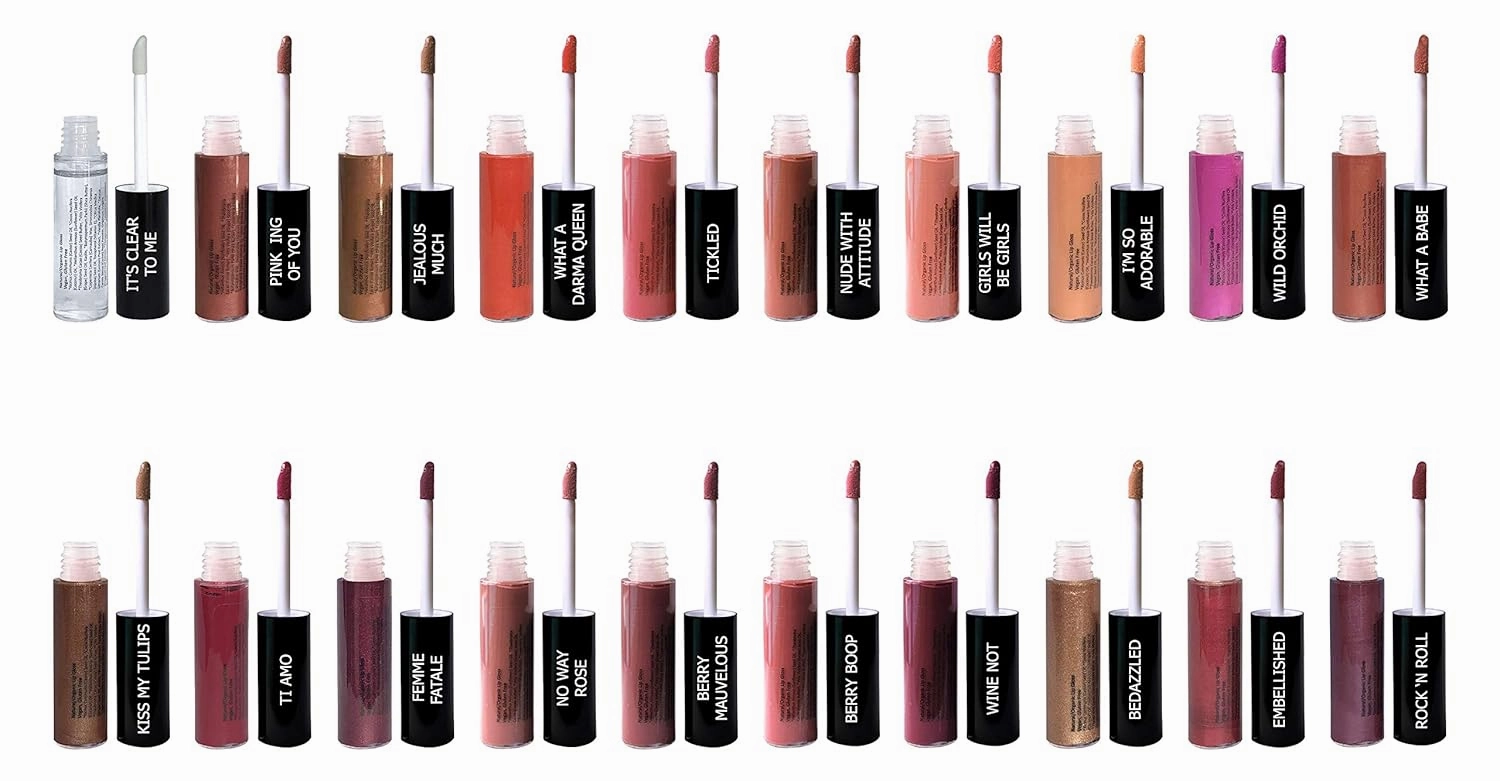 Mom's Secret 100% Natural Lip Gloss, Organic, Vegan, Gluten Free, Cruelty Free, Made in the USA, 0.18 oz. (Pink-Ing of You)