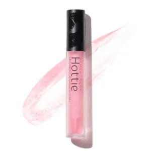 MOODSTRUCK HOTTIE Lip Plumper | Pale Pink Plumping Gloss | Collagen Peptides | Sodium Hyaluronate for Hydrated, Hot Lips | Lip Enhancing Makeup