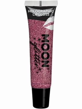 Moon Glitter Holographic Glitter Lipgloss, Pink  Wholesale