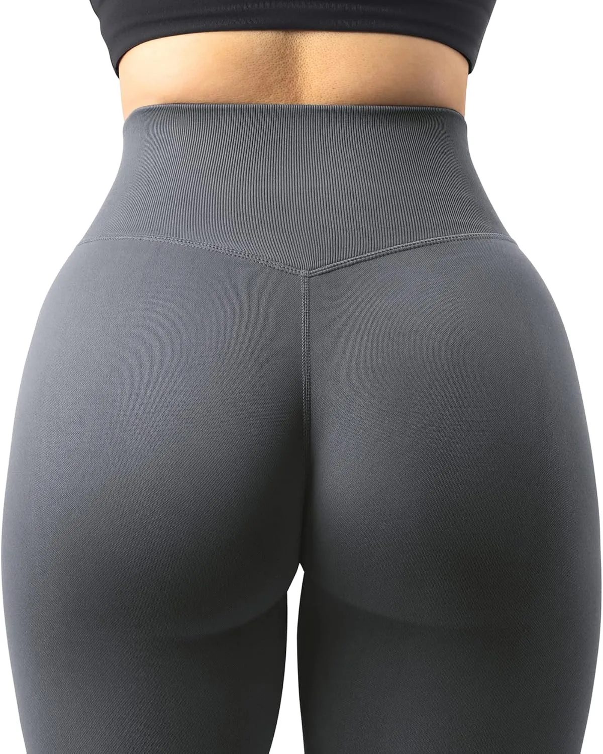 MOOSLOVER Seamless Butt Lifting Workout Leggings for Women High Waist Yoga Pants Compression Contour Tights