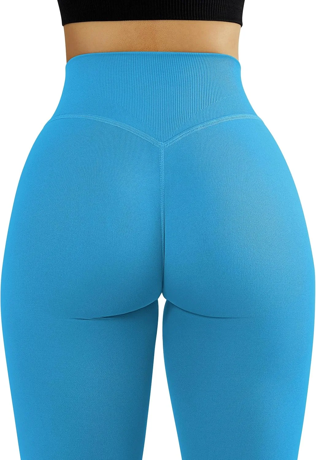 MOOSLOVER Seamless Butt Lifting Workout Leggings for Women High Waist Yoga Pants Compression Contour Tights