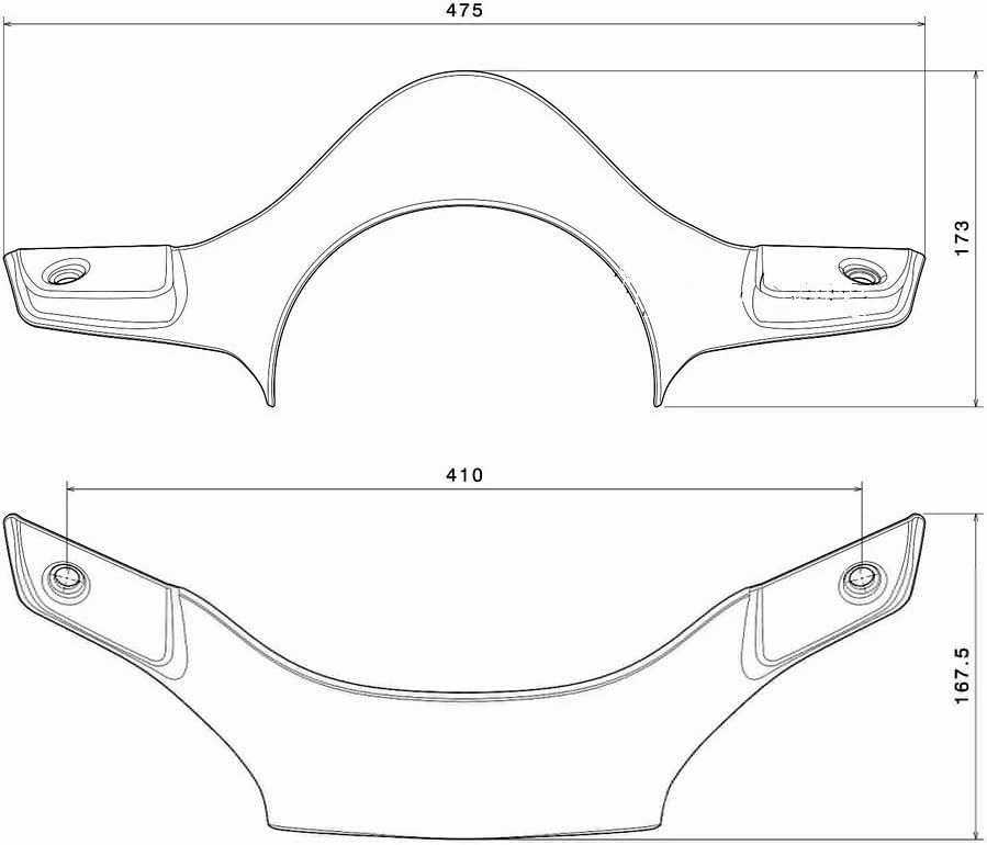 Motorcycle WindScreen Fairing Wind for V&ESPA for GTS300 for GTS-300 for Super 2023 Moto Windshield Windproof(A2)