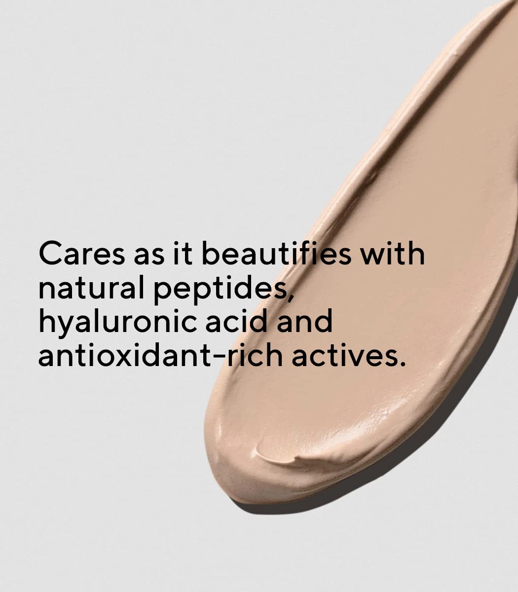 MÁDARA Organic Skincare |SKINONYM Semi-Matte Peptide Foundation, #20 IVORY, 30ml – Boosted by collagen-supporting peptides, Semi-matte finish, Adapts to the skin's texture, Ecocert certified.