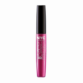 N.Y.C. New York Color 8 HR City Proof Extended Wear Lip Gloss, Perpetually Hot Pink, 0.22 Fluid Ounce