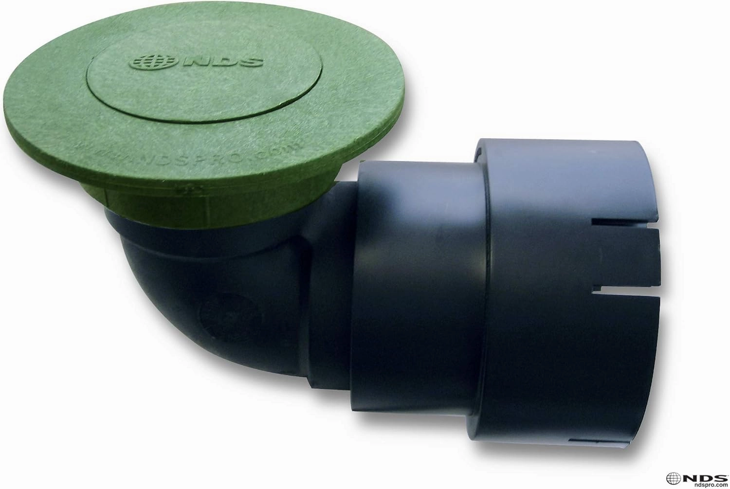 NDS 1200BKITRTL1PK Square Kit with Catch Basin and NDS 430 Pop-Up Drainage Emitter