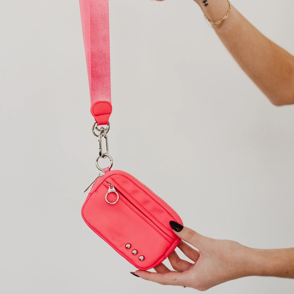 Nelly Nylon Card Wallet Wristlet by Pretty Simple