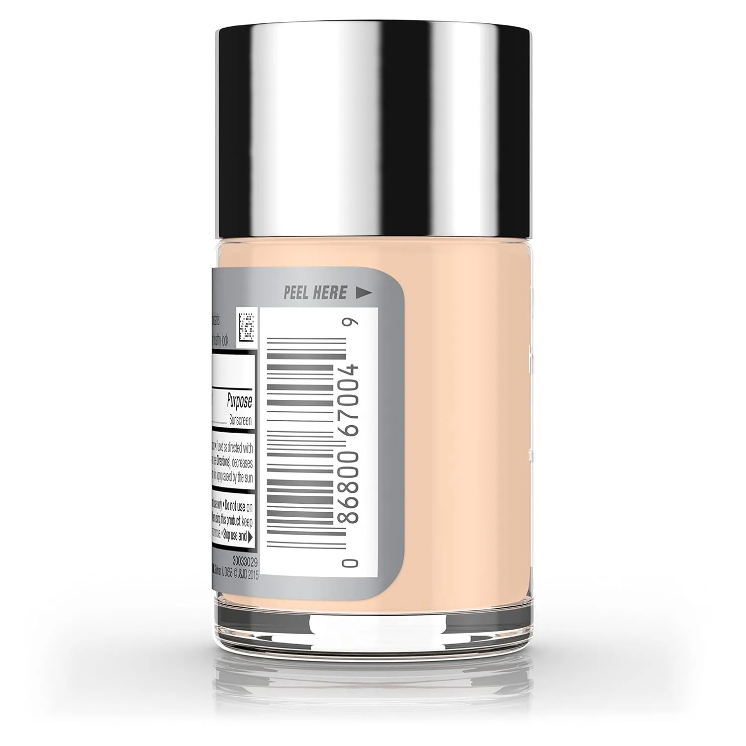 Neutrogena Healthy Skin Liquid Makeup Foundation with Broad Spectrum SPF 20 Sunscreen, Medium Coverage Foundation with Nourishing Pro-Vitamin B5, Nude 40, 1 fl. oz