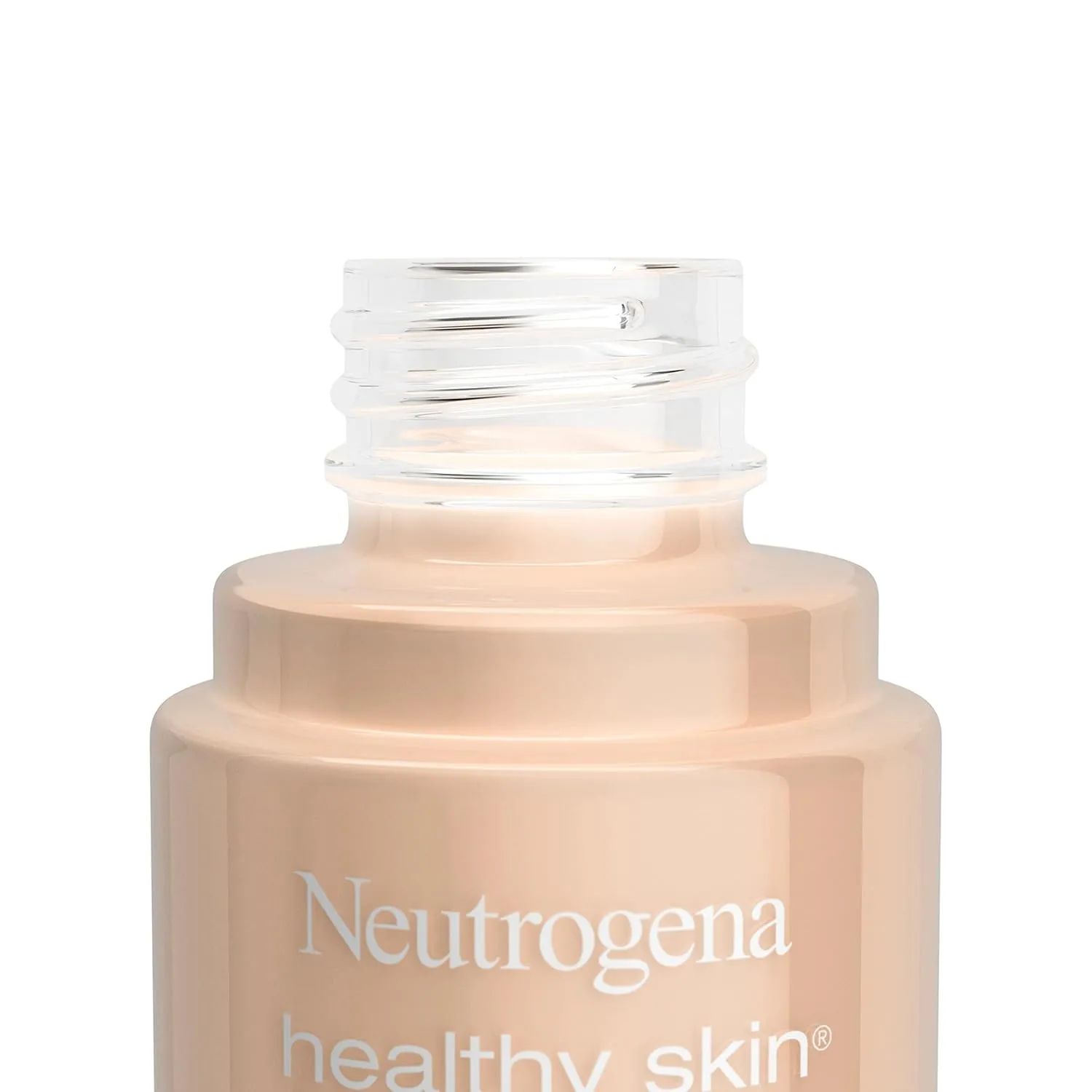 Neutrogena Healthy Skin Liquid Makeup Foundation with Broad Spectrum SPF 20 Sunscreen, Medium Coverage Foundation with Nourishing Pro-Vitamin B5, Soft Beige 50, 1 fl. oz