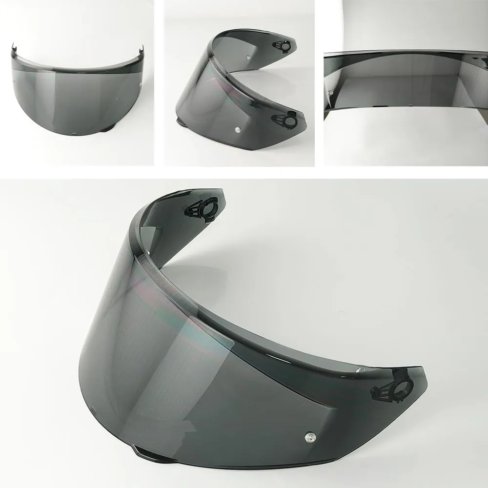 New K3 Helmet Visor Replacements,UV Protection Helmet Shield Visor Windshield Compatible with AGV K3 DOT(E2206) Helmets,2023 Model(Light Black)