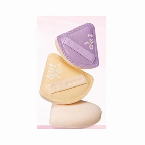 NEW 1 Bag of 2 PCS Powder Puff Set, Soft Makeup Foundation Puff Soft Makeup Puff Set With Case, Beauty Sponge Foundation Applicator (Classic)