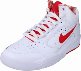 Nike Mens Air Flight Lite Mid DJ2518 101 Scottie Pippen - Size 9.5 White/University Red