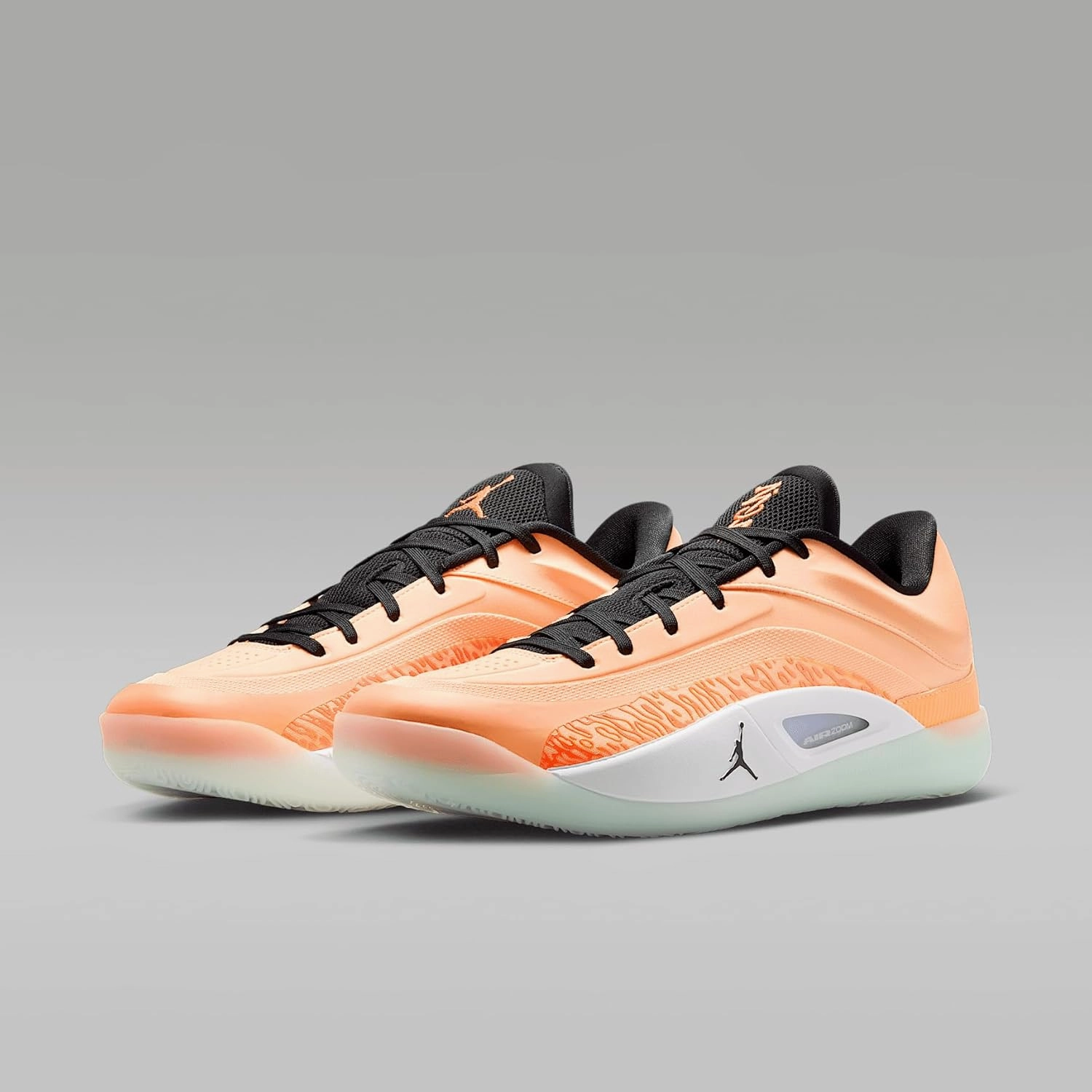 Nike Zion 4 Basketball Shoes (FB1802-800, Peach Cream/Black/White/Total Orange)