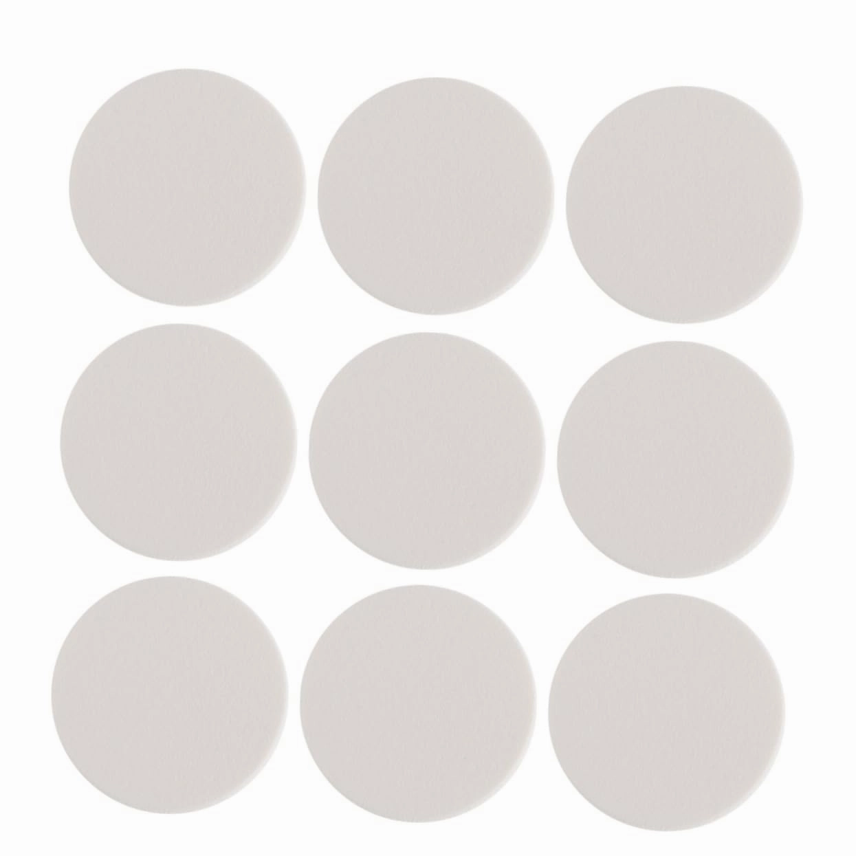 NOLITOY 72pcs Round Powder Puff for Makeup Blending Foundation Application Soft Cotton Cosmetic for Women Girls for Home Salon Travel