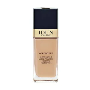 Nordic Veil Foundation - Full and Poreless Coverage, Long Lasting, Soft Matte Finish - Purified and Safe for Sensitive Skin - 310 Siri - Medium Neutral - 0.88 oz
