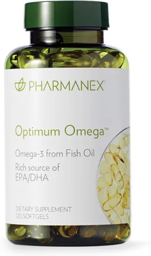 Nu Skin Optimum Omega | Premium Omega-3 Supplement | 60 Count | Rich in EPA & DHA Fatty Acids | Heart, Joint, and Immune Support | Daily Supplement
