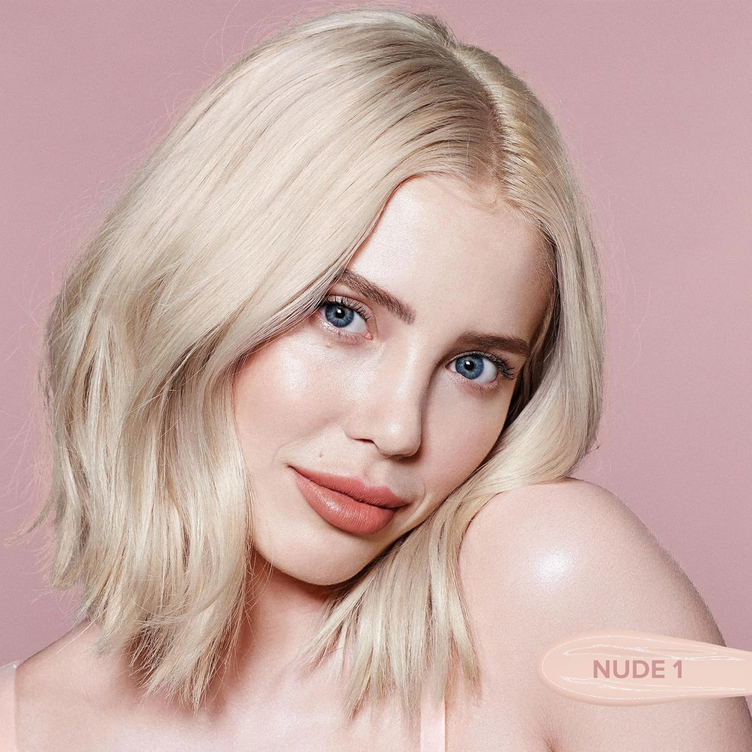Nudestix Tinted Cover Liquid Foundation, Buildable Coverage for Even Skin Tone, Flawless Natural Lightweight Makeup Finish, 0.84 fl oz (25 ml)
