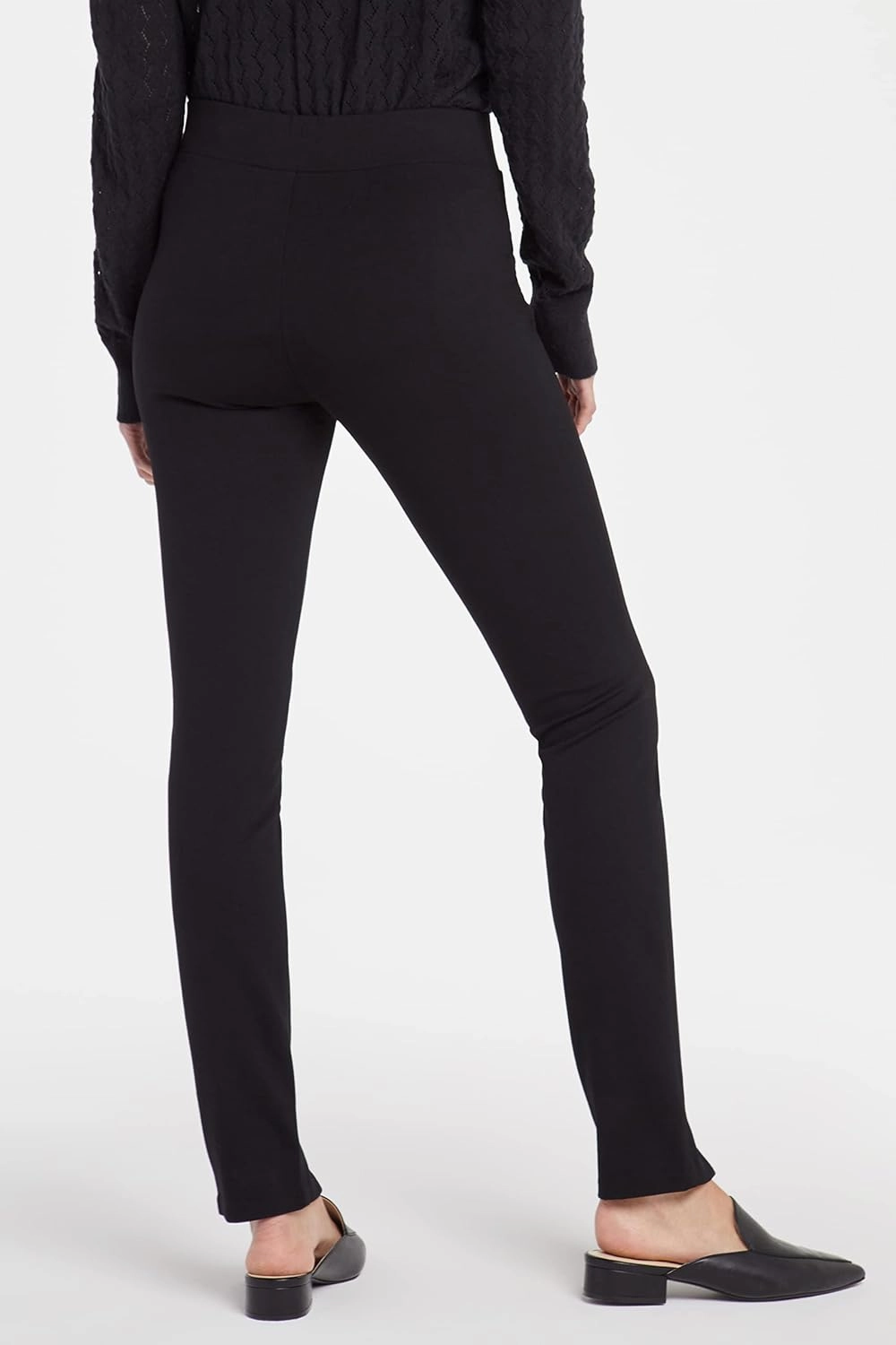 NYDJ Women's Basic Ponte Legging with Front Slit