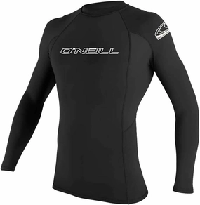 O'Neill Men's Basic Skins UPF 50  Long Sleeve Rash Guard
