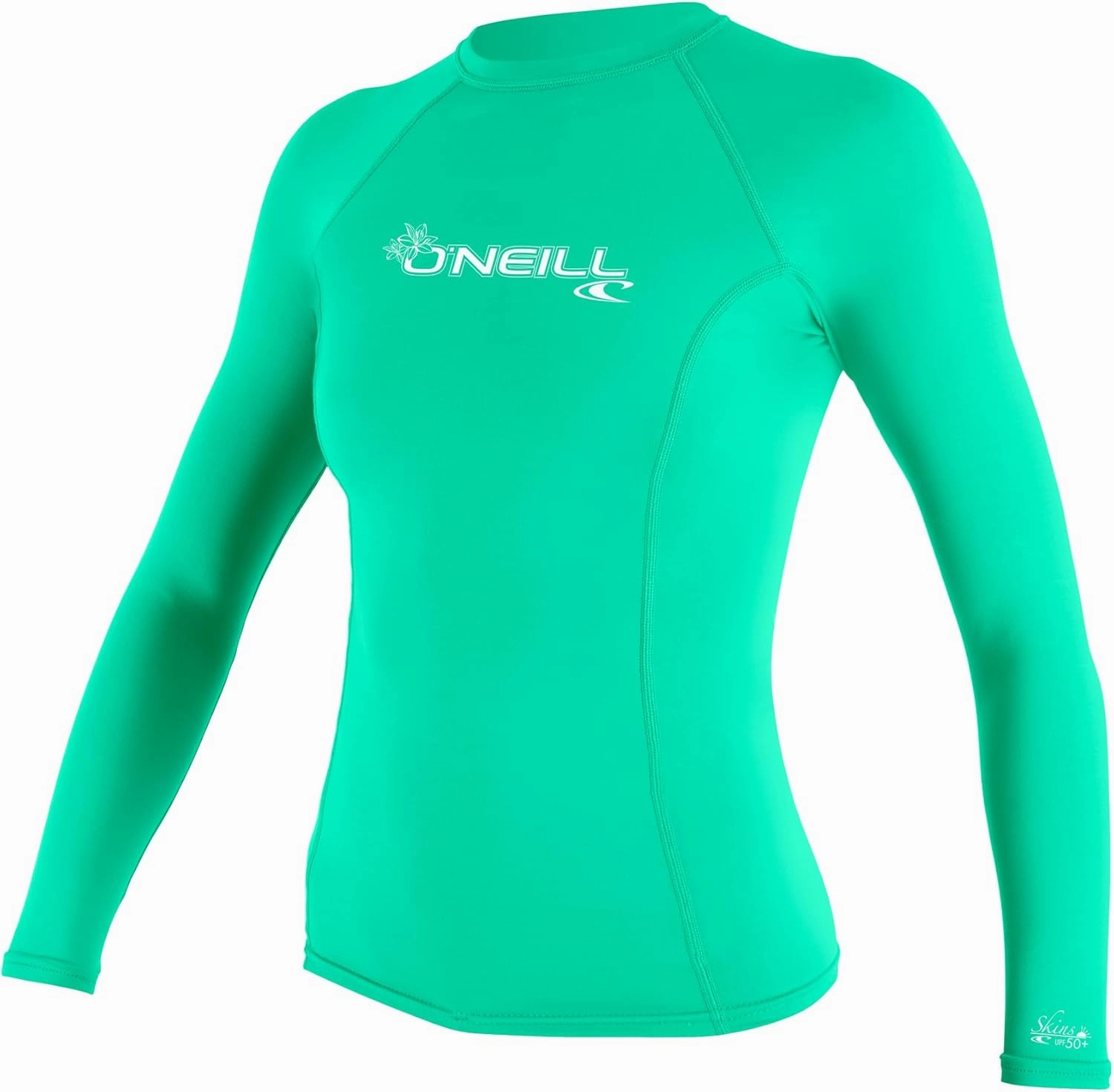 O'Neill UV Sun Protection Women's Basic Skins Long-Sleeve Rashguard Top