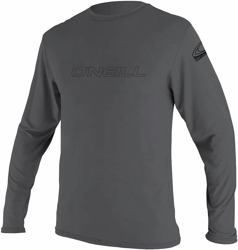 O'Neill Wetsuits Men's O'Neill Basic Skins UPF 50  Long Sleeve Sun Shirt