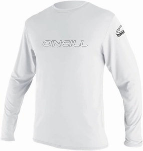 O'Neill Wetsuits Men's O'Neill Basic Skins UPF 50  Long Sleeve Sun Shirt