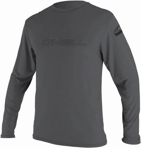 O'Neill Wetsuits Men's O'Neill Basic Skins UPF 50  Long Sleeve Sun Shirt