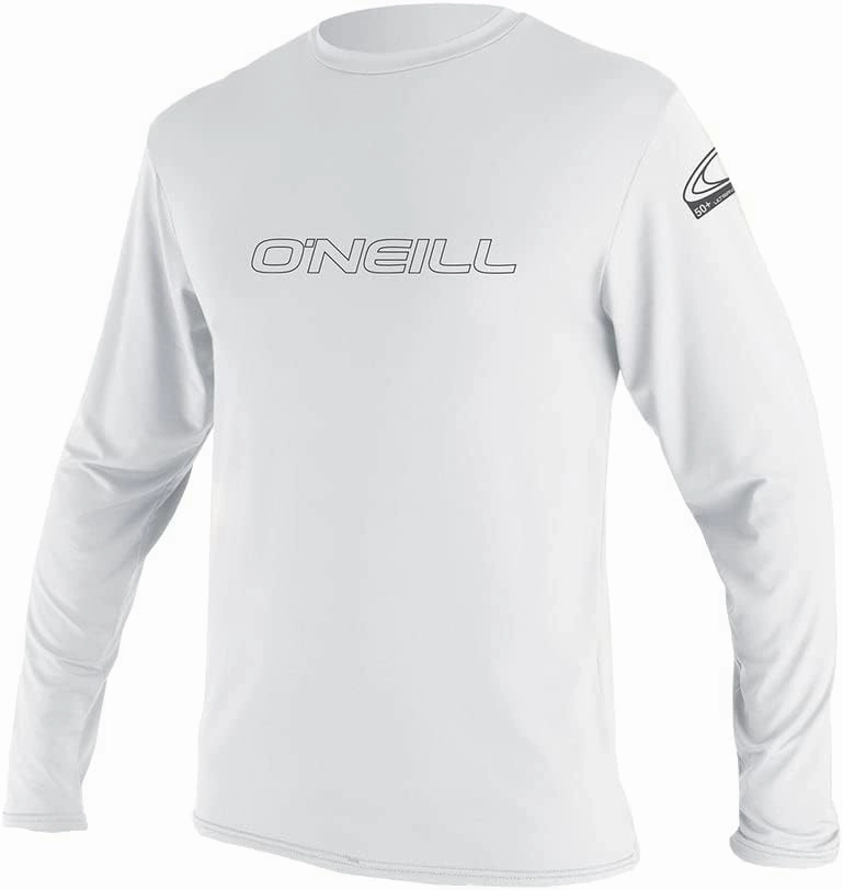 O'Neill Wetsuits Men's O'Neill Basic Skins UPF 50  Long Sleeve Sun Shirt