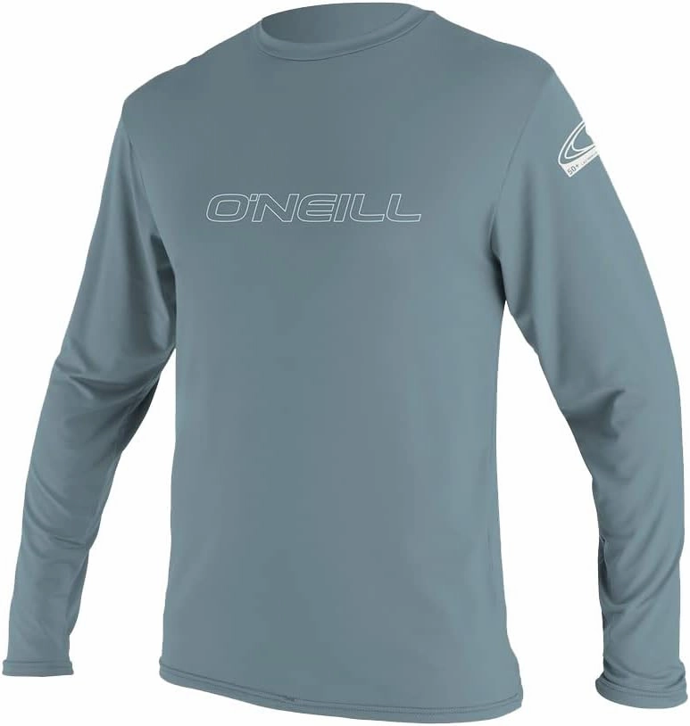 O'Neill Wetsuits Men's O'Neill Basic Skins UPF 50  Long Sleeve Sun Shirt