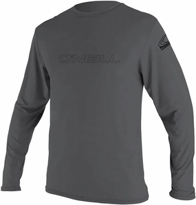 O'Neill Wetsuits Men's O'Neill Basic Skins UPF 50  Long Sleeve Sun Shirt