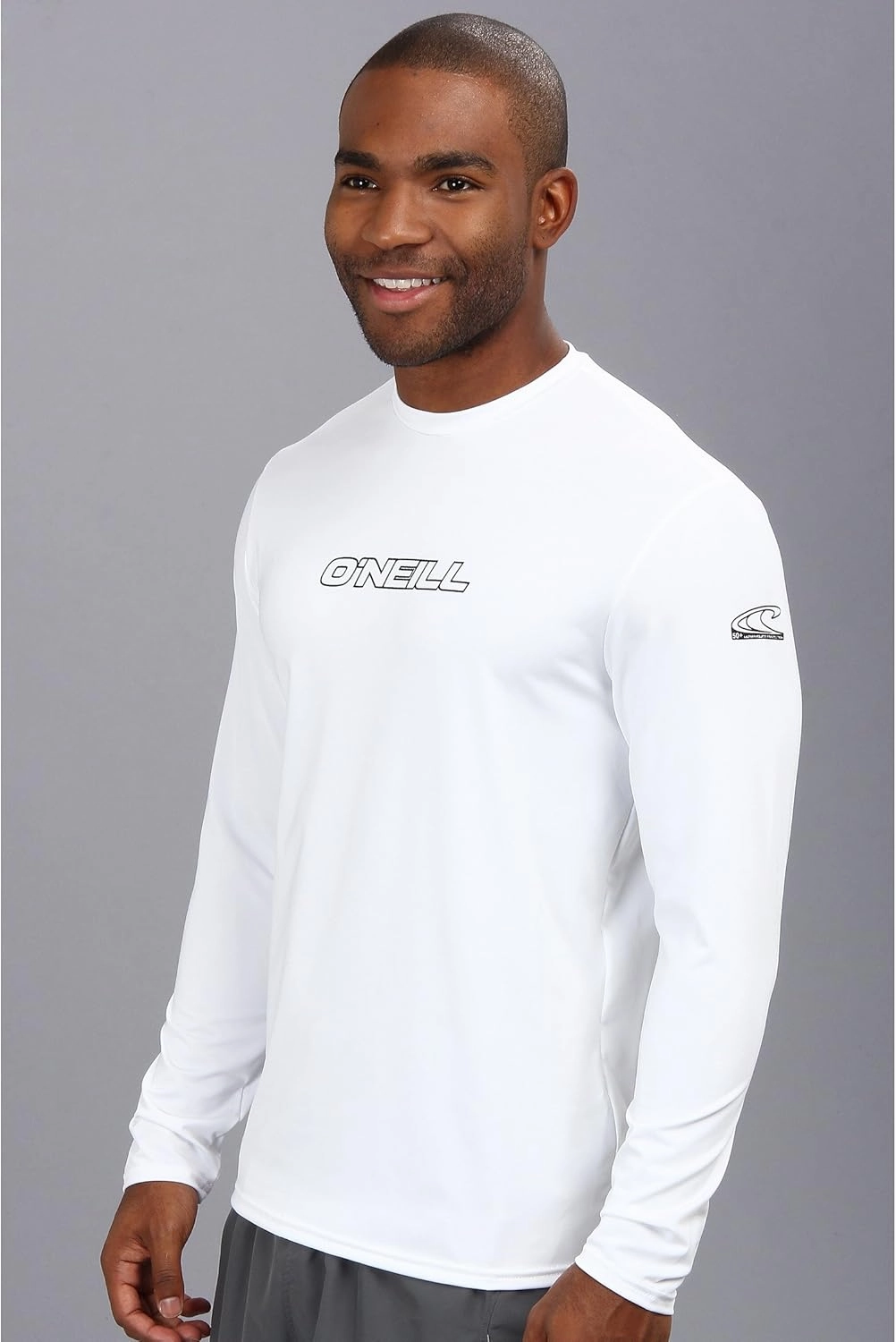 O'Neill Wetsuits Men's O'Neill Basic Skins UPF 50  Long Sleeve Sun Shirt
