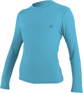 O'Neill Women's Basic Skins Upf 30   Long Sleeve Sun Shirt