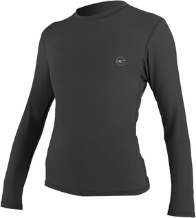 O'Neill Women's Basic Skins Upf 30   Long Sleeve Sun Shirt