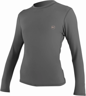 O'Neill Women's Basic Skins Upf 30   Long Sleeve Sun Shirt