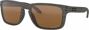 Oakley Holbrook XL Sunglasses Woodgrain with Prizm Tungsten Polarized Lens 59mm