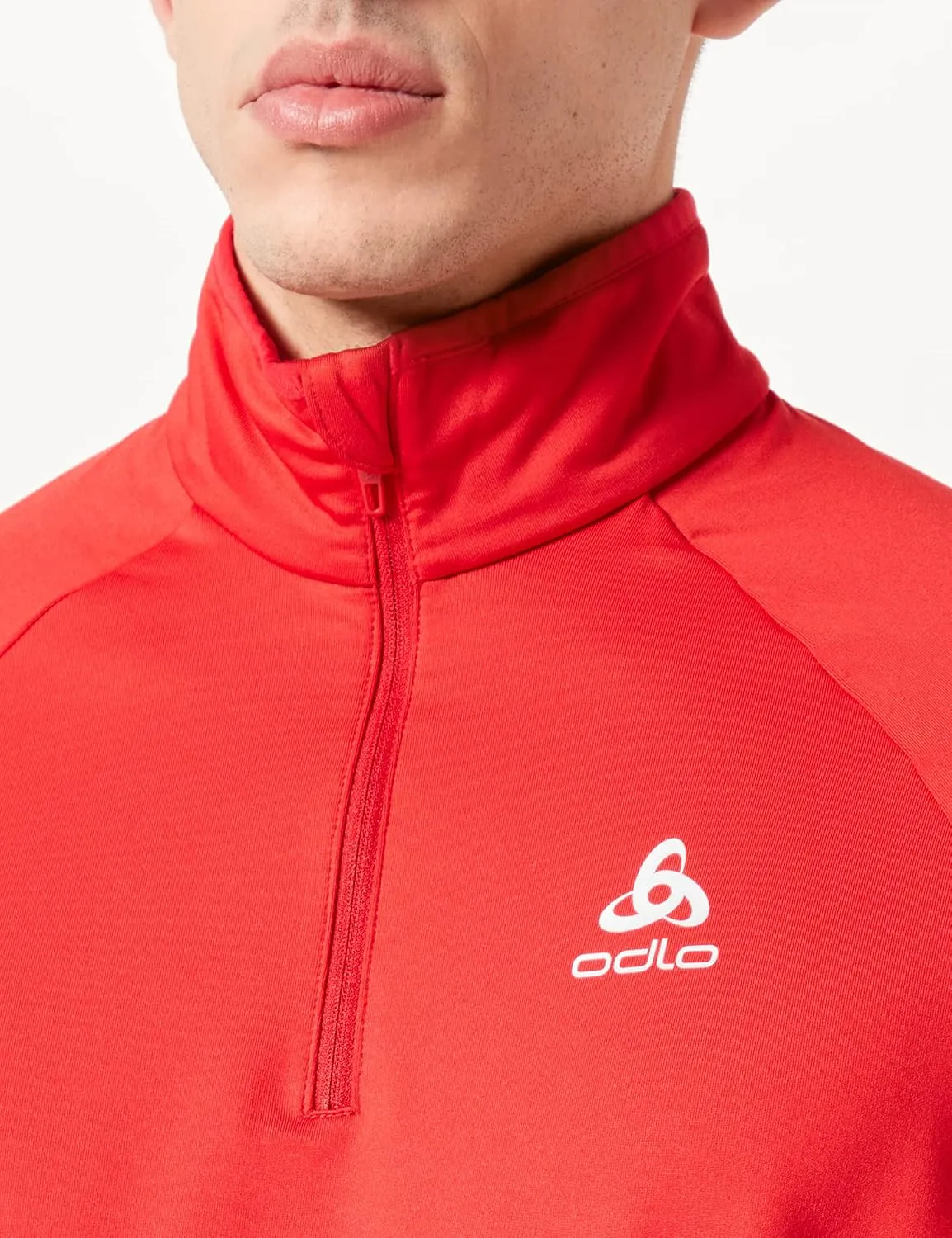 Odlo Men's mid-layer 1/2 zip carve light jumper