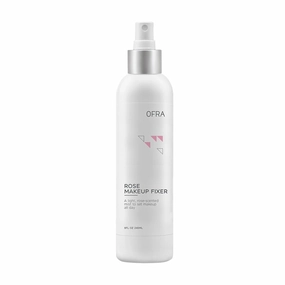 OFRA Rose Makeup Fixer - Natural Finish Setting Spray - Long-Lasting Makeup Finishing Spray for Face - Rose-Scented Mist - 8oz/240ml