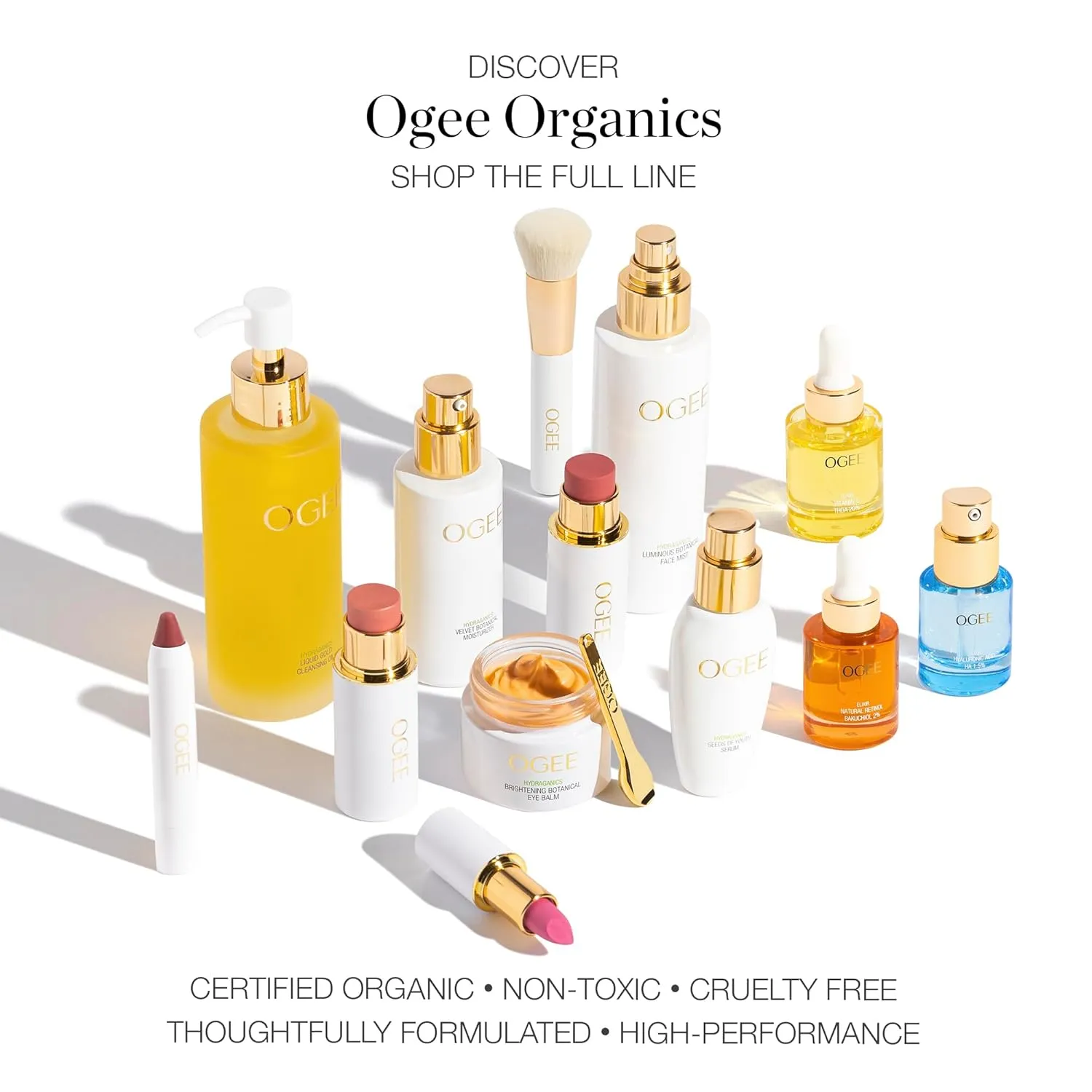 Ogee Sculpted Complexion Foundation Stick (Linden 1.25N Light Beige, Neutral Undertones) Full Coverage Foundation Makeup - Instantly Balance & Even Complexion - 70% Organic Ingredients