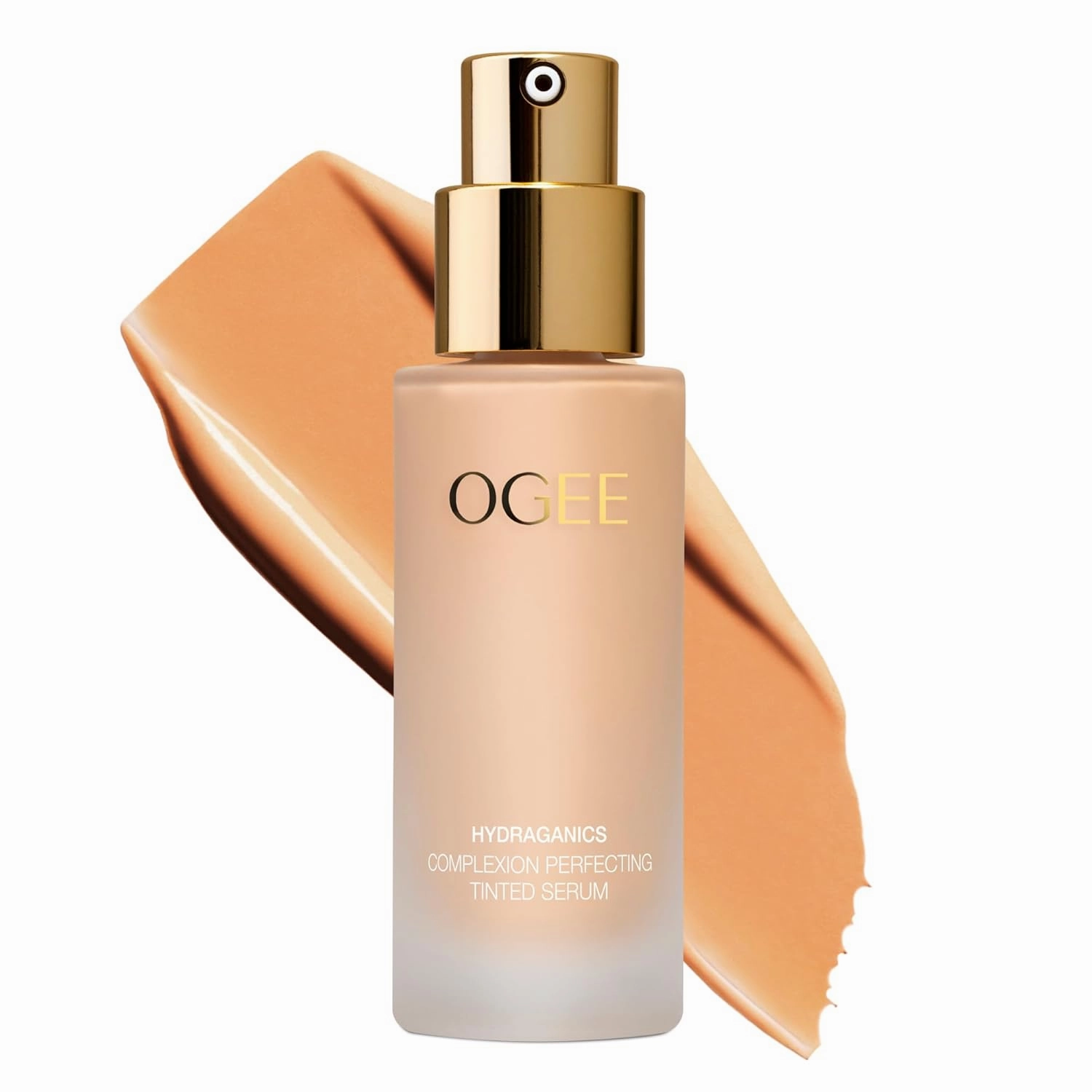 Ogee Complexion Perfecting Liquid Foundation - Lightweight Tinted Moisturizer For Face (Larch 2.25C - Light Medium, Beige Undertones) - with Vitamin C & Jojoba Oil - Certified Organic & Made in USA