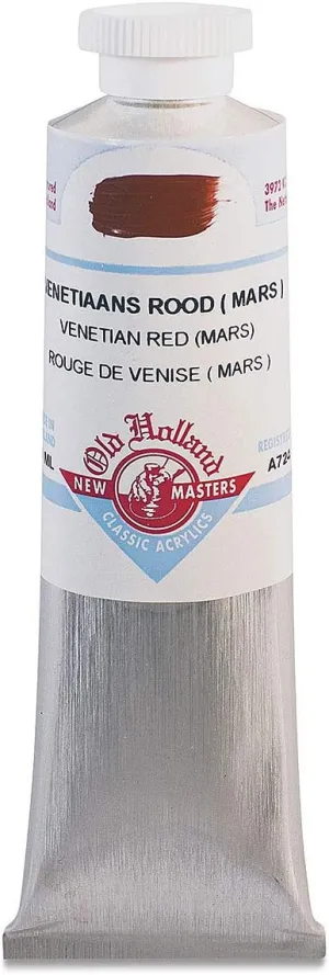 Old Holland New Masters Classic Acrylic 60 ml Tube - Venetian Red