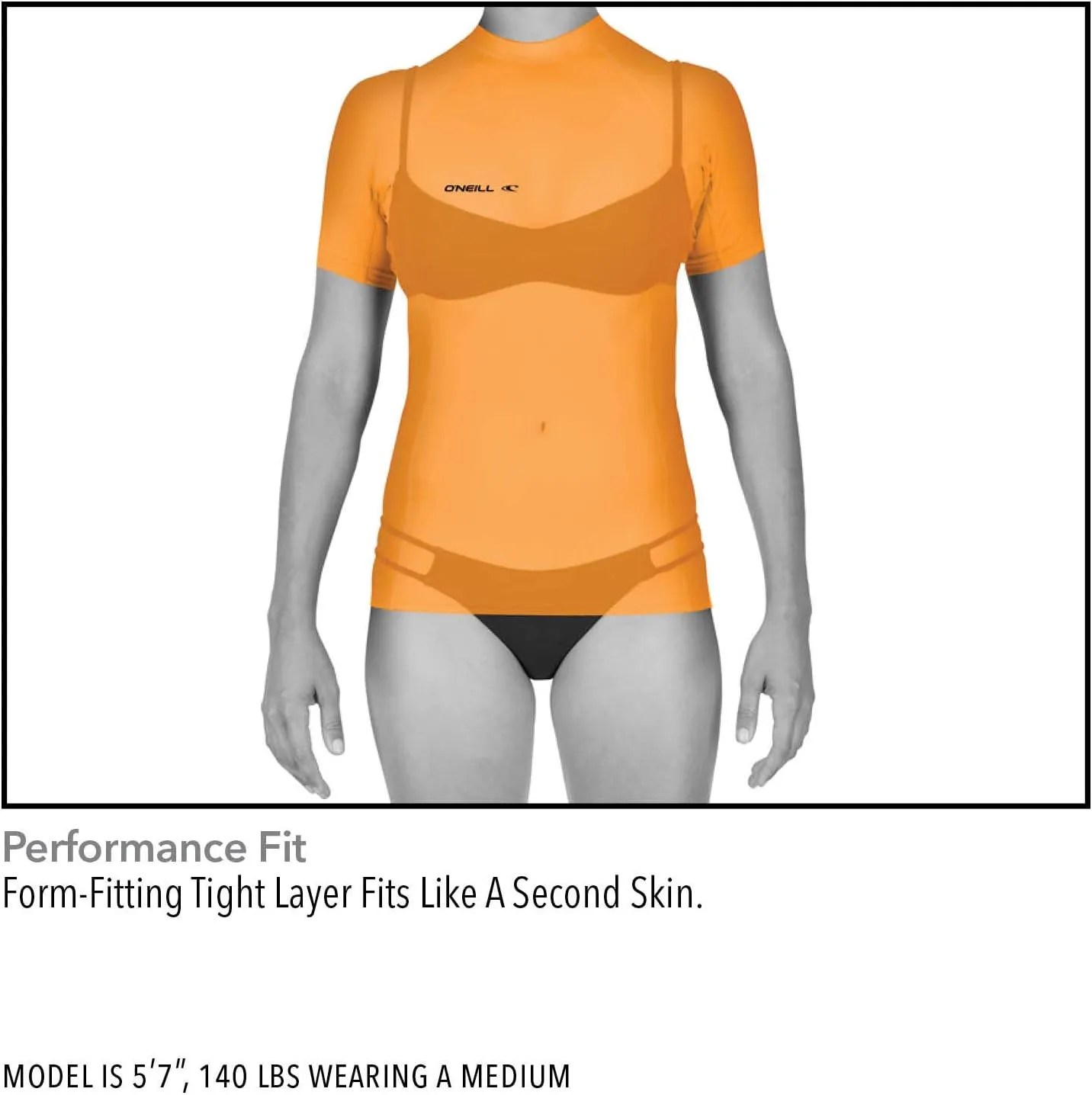 O'Neill UV Sun Protection Women's Basic Skins Long-Sleeve Rashguard Top
