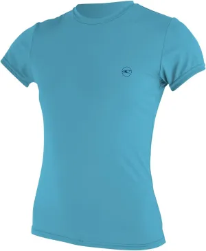 O'Neill Women's Basic Skins Upf 30   Short Sleeve Sun Shirt